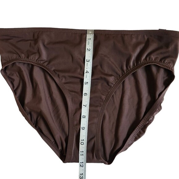 Jantzen Classics brown swim suit bathing suit bottom sz 14 - Picture 8 of 10